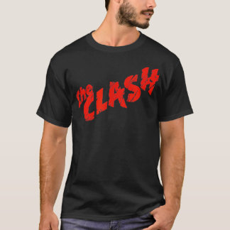 The Clash u2013スクラッチレッドロゴ Tシャツ