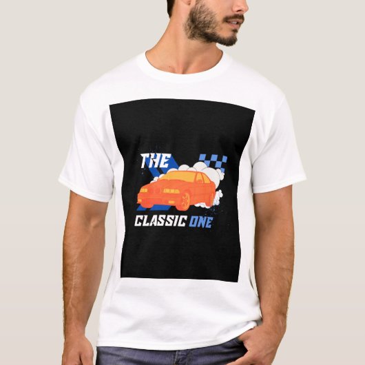 The classic car T-Shirt Tシャツ (正面)