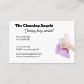 The Cleaning Angels 1 - cleaning - housekeeping 名刺 (正面)