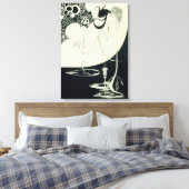 The Climax, Oscar Wiの「Salome」イラストレーション キャンバスプリント (インサイチュ (寝室))