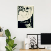 The Climax, Oscar Wiの「Salome」イラストレーション ポスター (ホームオフィス)