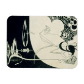 The Climax, Oscar Wiの「Salome」イラストレーション マグネット (横)