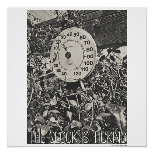 The clock is ticking. ポスター (正面)