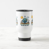 The Clock Is Ticking | Eco Awareness Earth  トラベルマグ (中央)