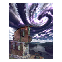 The Clock-Tower (11" x 14") Art Print Poster