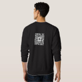 The Clopen Effect QR code Sweatshirt スウェットシャツ (裏面フル)