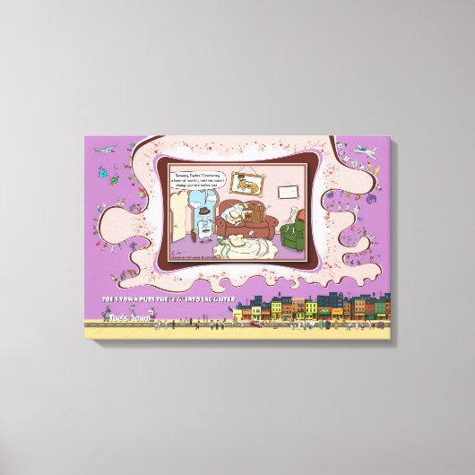 The Closer | Congrats on Being Single 24x16 キャンバスプリント (正面)