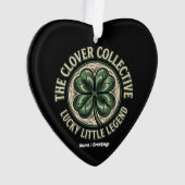 The Clover Collective Vintage Lucky Little Legend  オーナメント (正面)