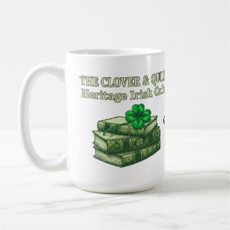 The Clover & Quill: Heritage Irish Cafe Celtic  コーヒーマグカップ
