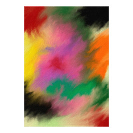 The clown in the rain フォトプリント           