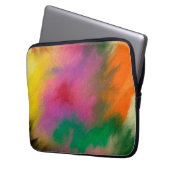 The clown in the rain ラップトップスリーブ (正面左)