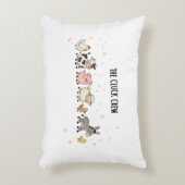 "The Cluck Crew" アクセントクッション (正面(垂直))
