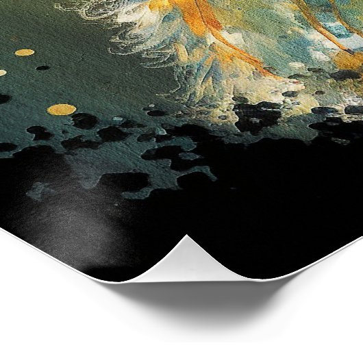 The Cocker Spaniel Dog - Composition 005 ポスター (コーナー)