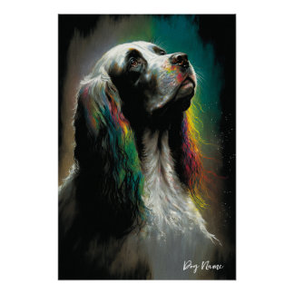 The Cocker Spaniel Dog - Composition 006 ポスター