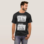The Code Doesnt Work The Code Works Why Men Women Tシャツ (正面フル)