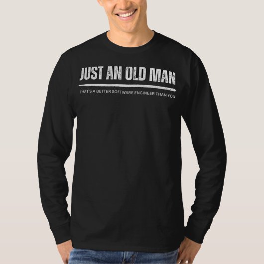 The Code Maestro: Old Man Outsmarts, Outcodes - Hi Tシャツ (正面)