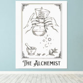 The Coffee Alchemist キャンバスプリント (インサイチュ (ウッドフロア))