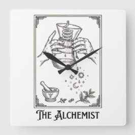 The Coffee Alchemist スクエア壁時計
