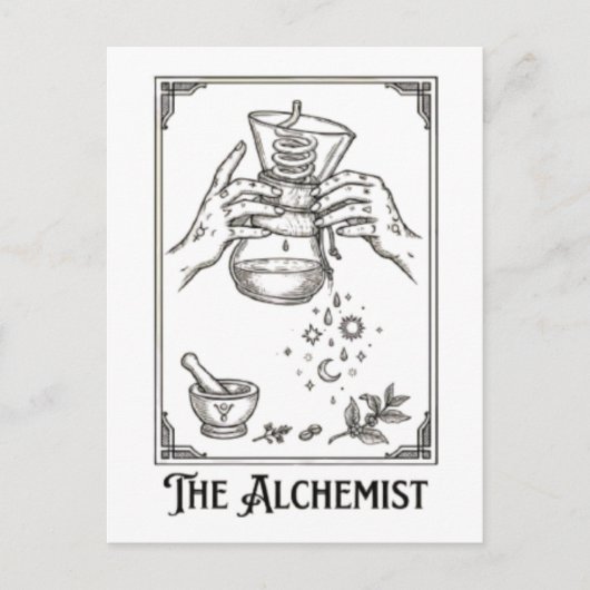 The Coffee Alchemist ポストカード (正面)
