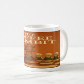 The Coffee Gambit: Cute Chess Mug コーヒーマグカップ (正面右)