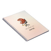 The Coffee-Powered Funny Retro Style ノートブック (右側)