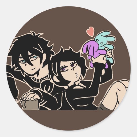 The coffin of andy and leyley  ラウンドシール (正面)