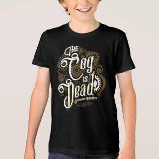 The Cog is Dead (ビクトリアンロゴ)キッズTシャツ トライブレンドTシャツ