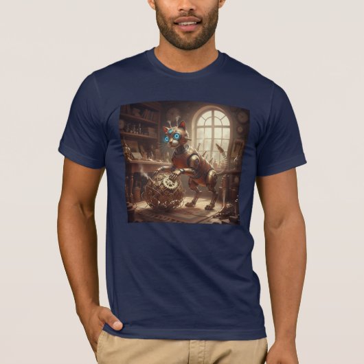 The Cogsworth Kitty Tシャツ (正面)