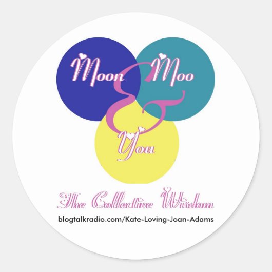 The Collective Wisdomロゴ ラウンドシール (正面)