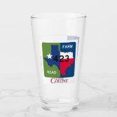 The Colony, テキサス州, & FM 423 Rd, Pint Glass タンブラーグラス (正面)