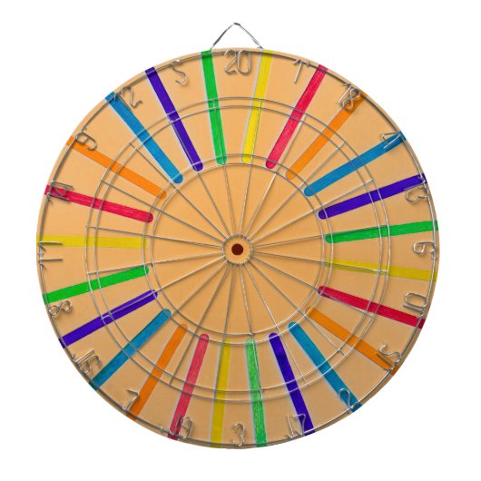 “The Color Wheel” Dart Board ダーツボード (正面)