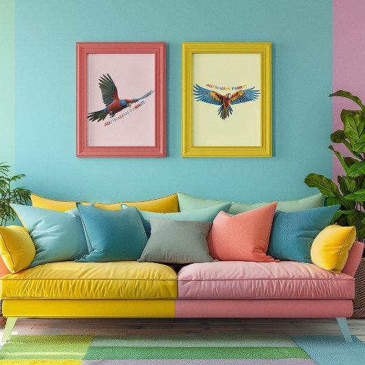 The colorful Parrot ポスター