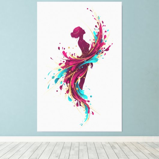 The Colors Within キャンバスプリント (インサイチュ (ウッドフロア))