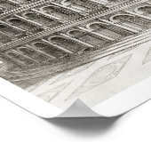 The Colosseum, AD 80で構築(版木、銅版、版画) ポスター (角)