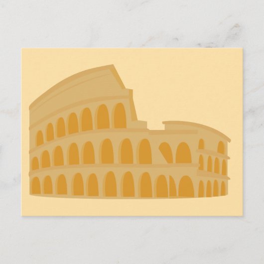 The Colosseum from Italy ポストカード (正面)