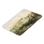 The Colosseum, Rome, 1802 （グラファイトの上にw/c on wo） マグネット (左側)