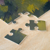 The Colosseum Rome Watercolor Travel ジグソーパズル (側面)