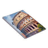 The Colosseum Rome Watercolor Travel  ノートブック (右側)