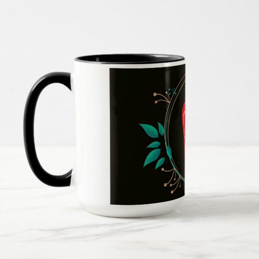 "The Combo Mug: Sip & Switch 疑問に思"* マグカップ (左)