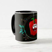 "The Combo Mug: Sip & Switch 疑問に思"* マグカップ (正面左)