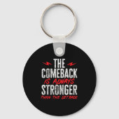 The Comeback Is Always Stronger Than The Setback M キーホルダー (正面)