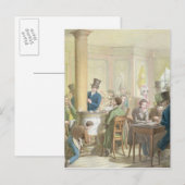 The Commerce de Commerce, from 'Tableau de Paris' ポストカード (正面/裏面)