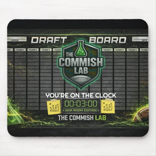 The Commish Lab Mouse Pad マウスパッド (正面)