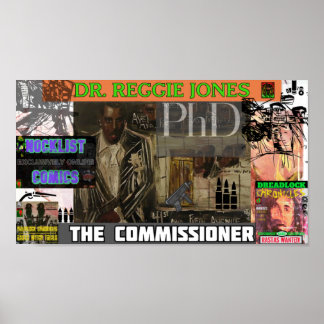 THE COMMISSIONER - REGGIE JONES ポスター
