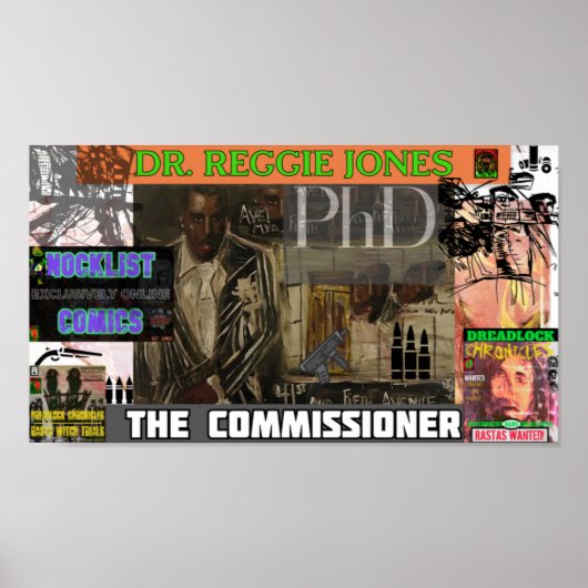 THE COMMISSIONER - REGGIE JONES ポスター (正面)
