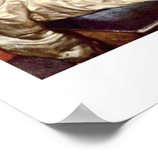 The Concert By Borch D. J. Gerard Ter ポスター (角)