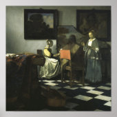 The Concert by Vermeer - Poster ポスター (正面)