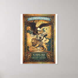 The Conflict Escalates キャンバスプリント