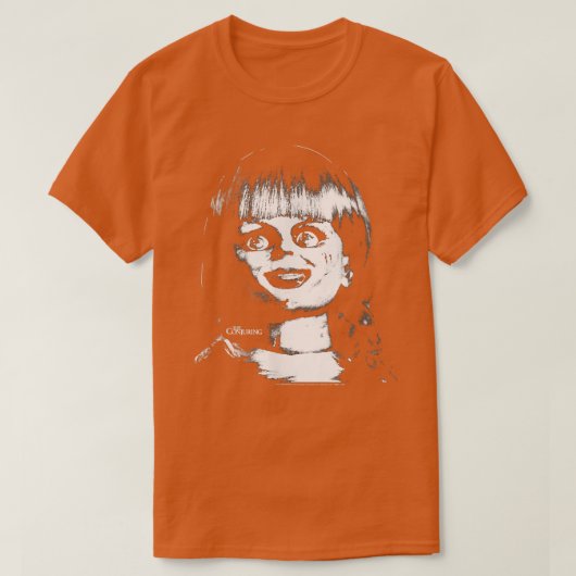 The Conjuring Annabelle Black & White Photo Tシャツ (デザイン正面)