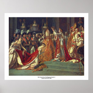 The Consecration of the Emperor Napoleon l ポスター